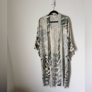 Anthropologie tropical kimono - O/S